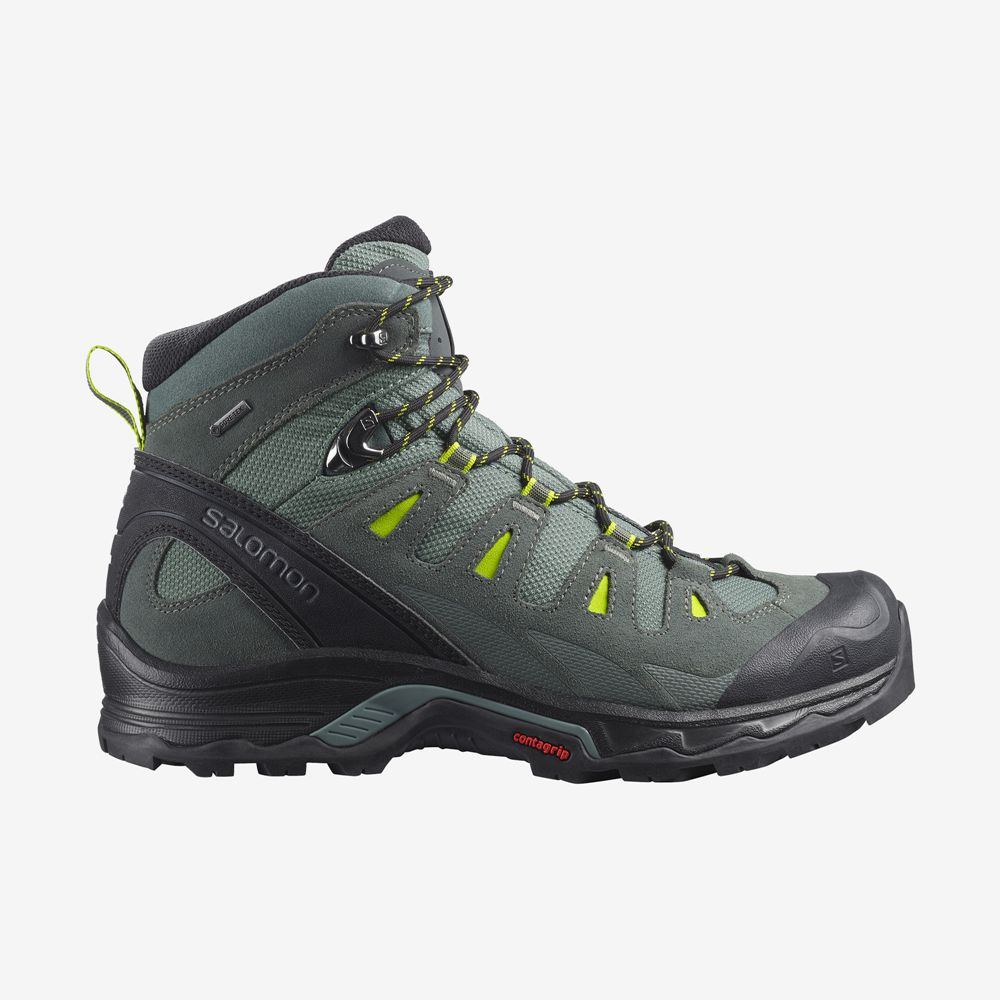 Salomon Hiking Boots Sale - Quest Prime Mens Green