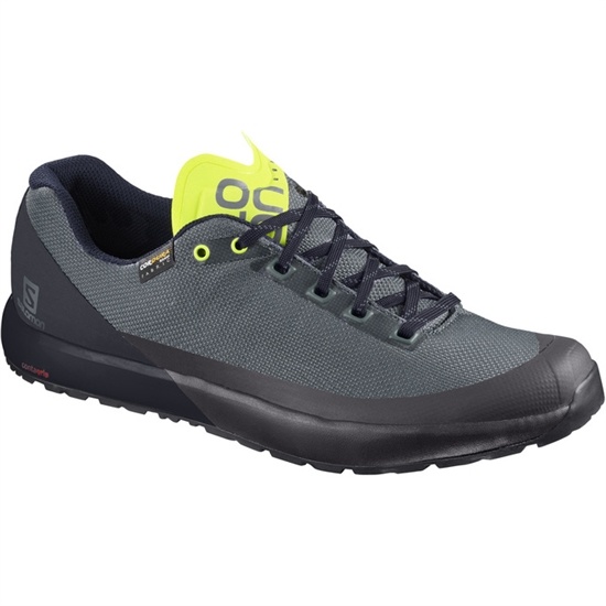 Salomon Acro Men's Hiking Shoes Grey / Black | SOAG58492