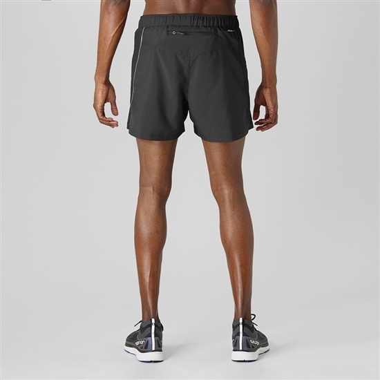 Salomon Agile 5 Men's Shorts Black | FVWL24813