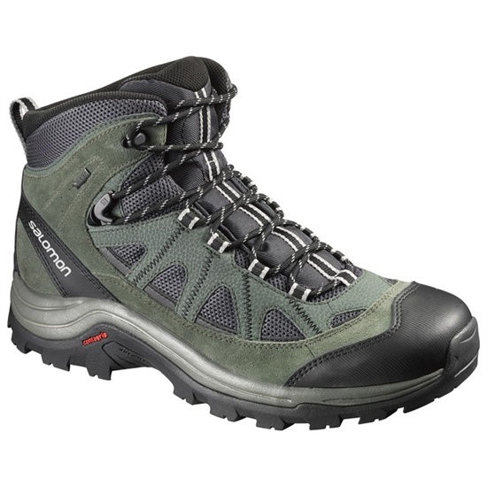 Salomon Authentic Ltr Gtx Men's Hiking Boots Olive / Black | UASK17896