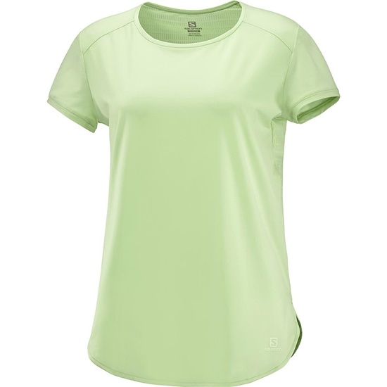Salomon Comet Breeze W Women's T Shirts White | CPNE94078