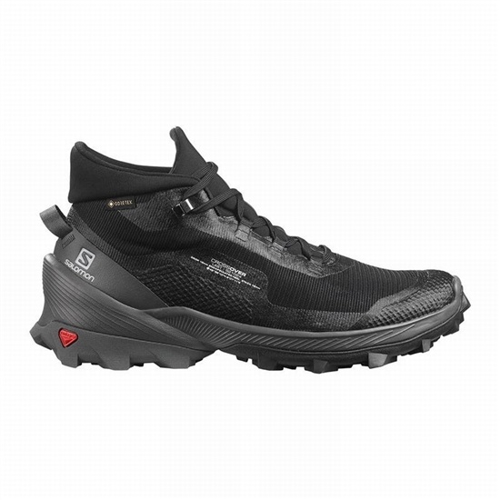 Salomon Cross Over Chukka Gore-tex Women's Hiking Shoes Black | MWXB38024
