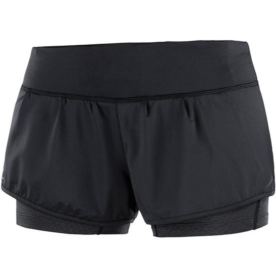 Salomon Elevate Aero W Women's Shorts Black | ANLF36159