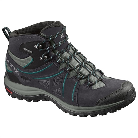 Salomon Ellipse 2 Mid Ltr Gtx W Women's Hiking Shoes Black | OXZL10946