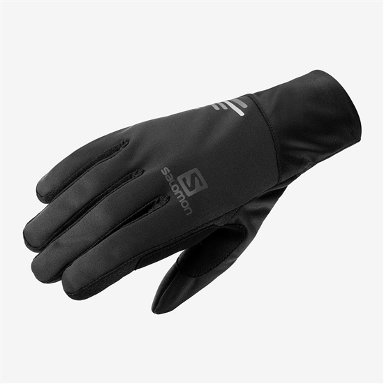 Salomon Equipe U Men's Gloves Black | BQYR96320