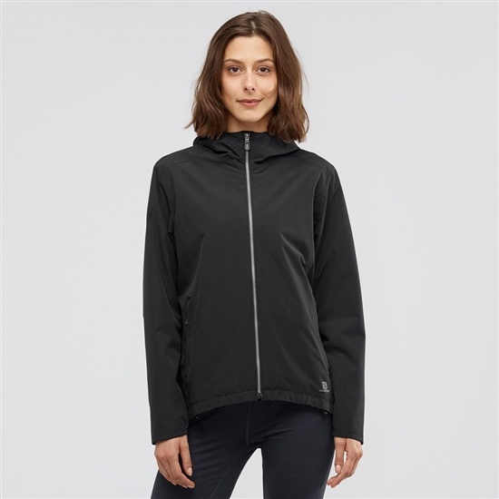 Salomon Essential Waterproof 2l Women's Jackets Black | INAV96523