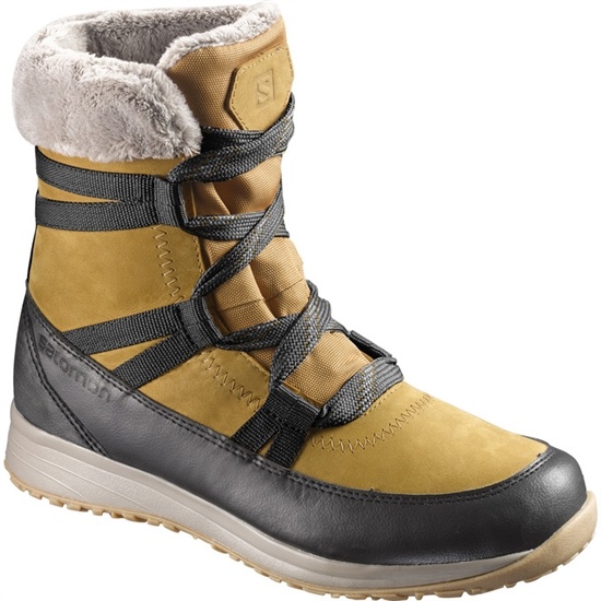 Salomon Heika Ltr Cs Wp Men's Winter Boots Brown / Black | SYXI84216