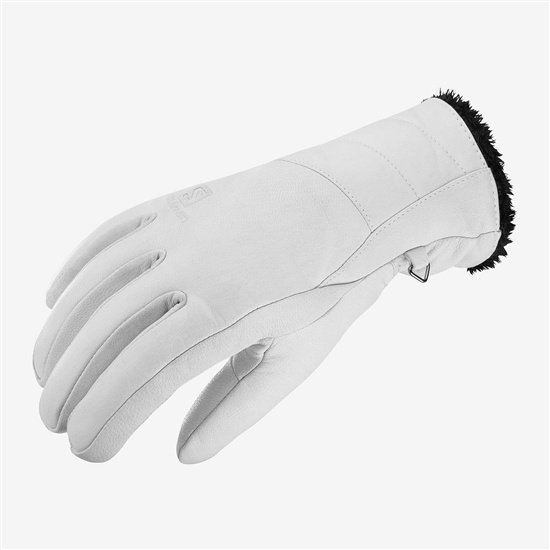 Salomon Native W Women's Gloves White | AKRS53621