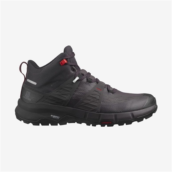 Salomon Odyssey Mid Gtx Men's Hiking Boots Black | BMKJ98704