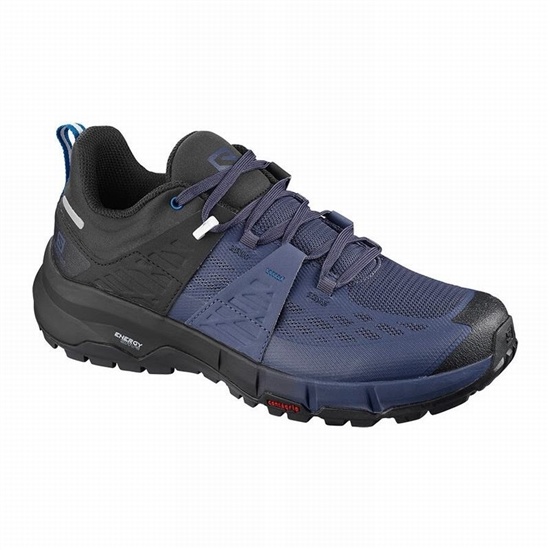 Salomon Odyssey W Women's Hiking Shoes Black / Blue | JRAH78541