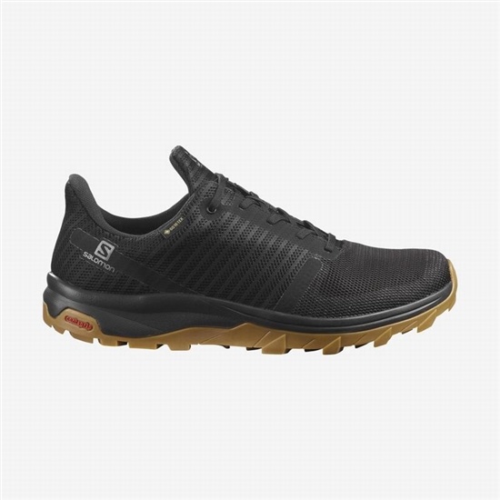 Salomon Outbound Prism Gore-tex Men's Hiking Shoes Black | CLQT41208