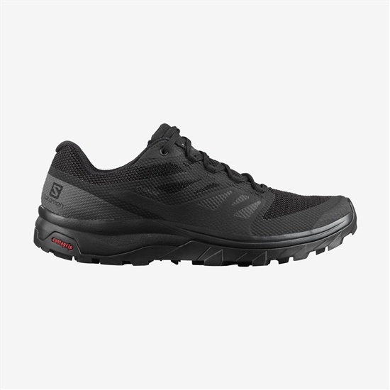 Salomon Outline Gore-tex Men's Hiking Shoes Black | ZXNW50218