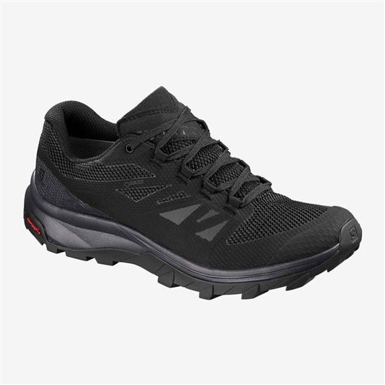 Salomon Outline Gtx Women's Hiking Shoes Black | BGQL64259