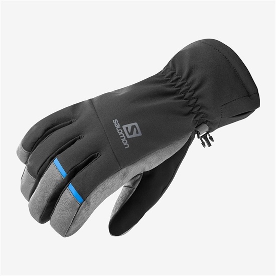 Salomon Propeller Dry M Men's Gloves Black | KASI07394