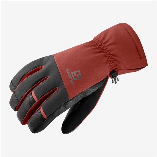 Salomon Propeller Dry M Men's Gloves Red | DSYF68305