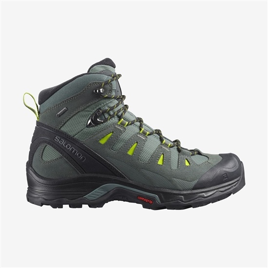 Salomon Quest Prime Gtx Men's Hiking Boots Green | YOCR87590