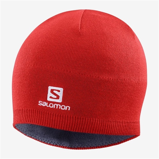 Salomon Rs Warm Men's Hats Red | LBMH90361