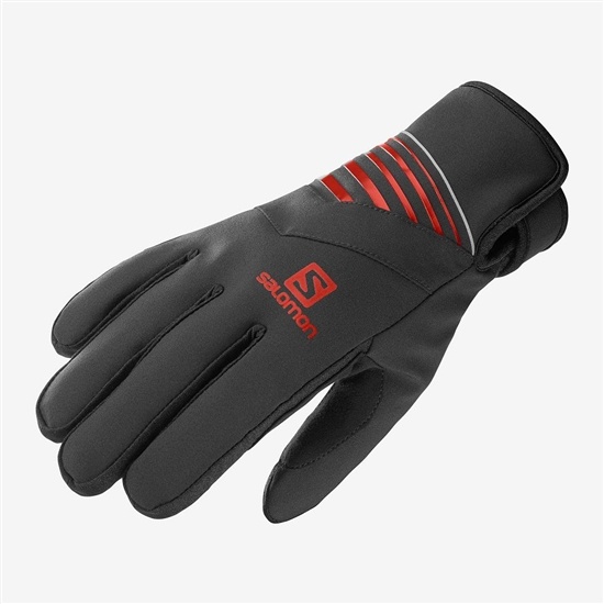 Salomon Rs Warm U Men's Gloves Black | BYJE56804