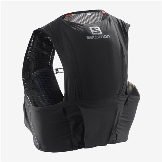 Salomon S/Lab Sense Ultra 8 Set Men's Backpacks Black | OSLZ28705
