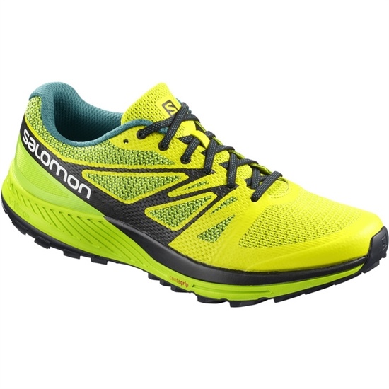 Salomon Sense Ese Men's Trail Running Shoes Yellow / Green | YTOP41802