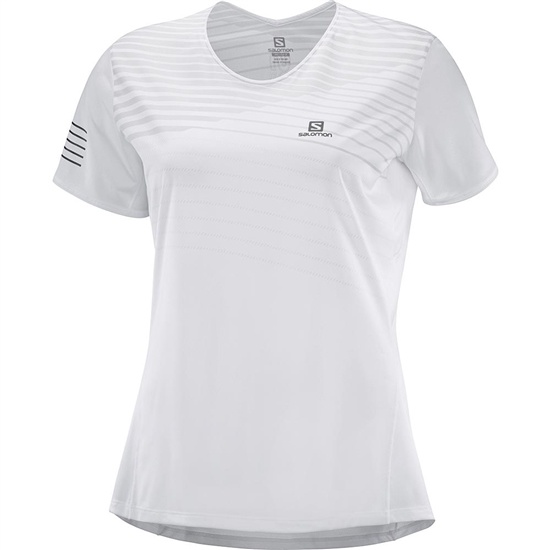 Salomon Sense W Women's T Shirts White | QLCO58426