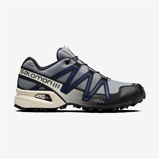Salomon Speedcross 3 Men's Sneakers Black / Blue | QCWI36092