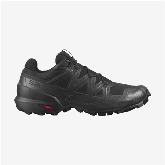 Salomon Speedcross 5 Men's Trail Running Shoes Black | MNAH10268