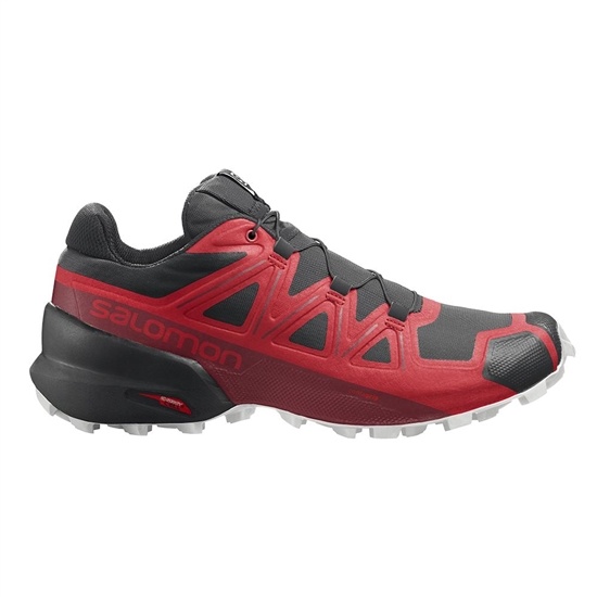 Salomon Speedcross 5 Men's Trail Running Shoes Red / Black | ZHNY21058