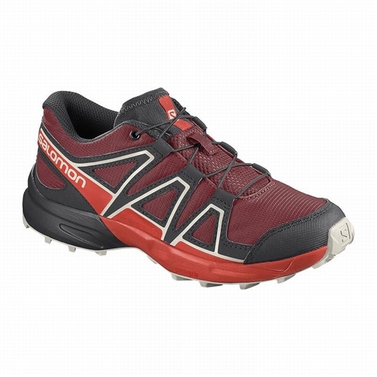 Salomon Speedcross Kids' Trail Running Shoes Red / Pink | ZHKX41657