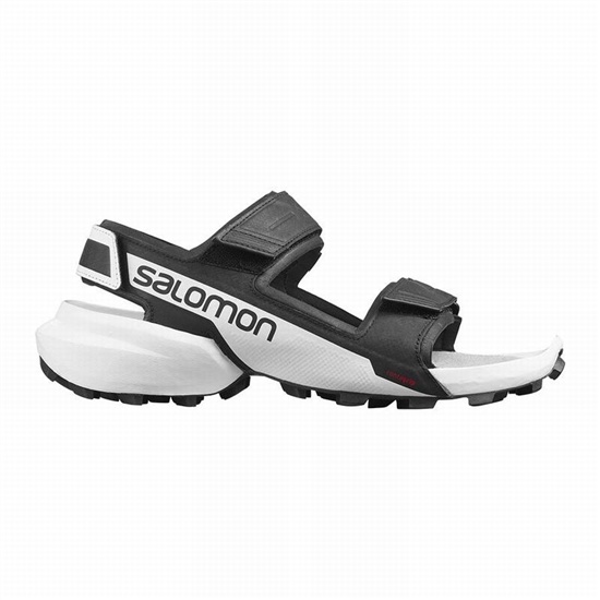 Salomon Speedcross Men's Sandals Black / White | JKMD54089
