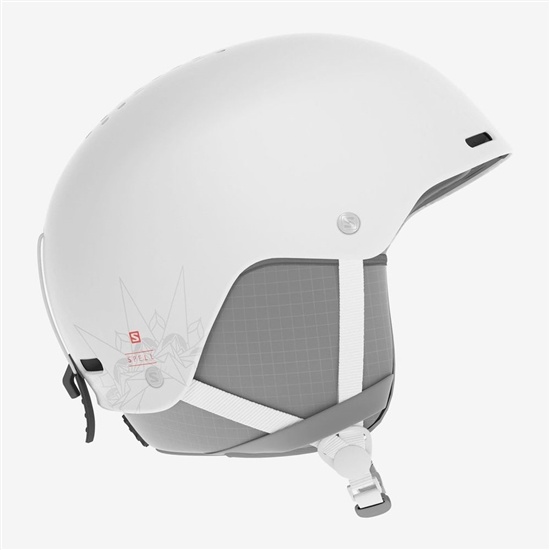 Salomon Spell Women's Helmets White | DTIL35829