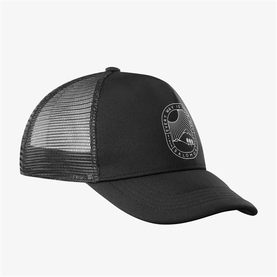 Salomon Summer Logo Women's Hats Black | HETS09812