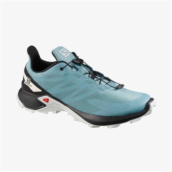 Salomon Supercross Blast Men's Trail Running Shoes Blue | ZCSU56847