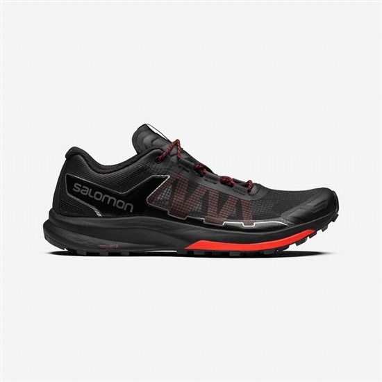 Salomon Ultra Raid Men's Trail Running Shoes Black / Red | BWFA30428