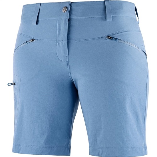 Salomon Wayfarer W Women's Shorts Blue | BSDQ45130