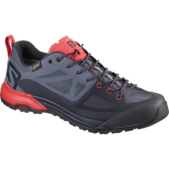 Salomon X Alp Spry Gtx W Women's Hiking Boots Black / Coral | FKHO62317