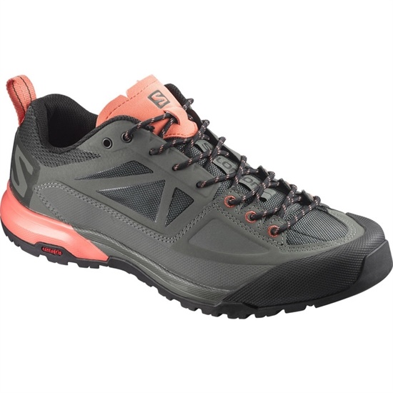 Salomon X Alp Spry W Men's Hiking Boots Coral Grey Black | PYFV27904