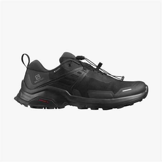Salomon X Raise Gore-tex Men's Hiking Shoes Black | JGYL37192
