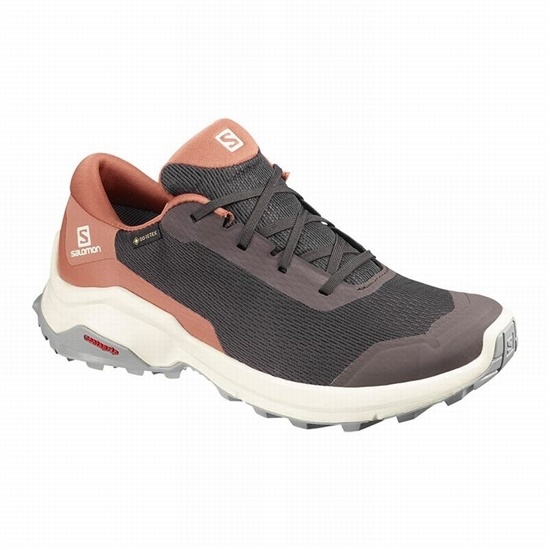 Salomon X Reveal Gore-tex Women's Hiking Shoes Chocolate | OFHQ01652