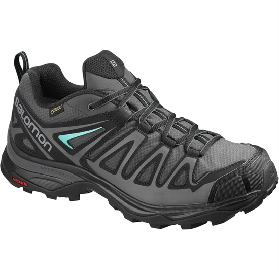 Salomon X Ultra 3 Prime Gtx W Women's Hiking Shoes Silver / Black | VFXE06934