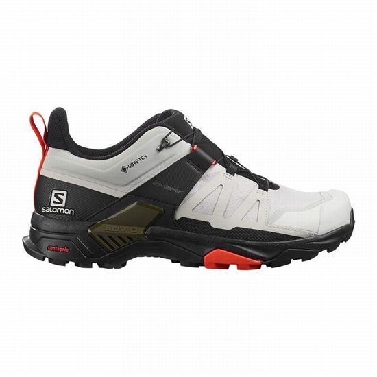 Salomon X Ultra 4 Gore-tex Men's Hiking Shoes Grey / Black | AUSV59380