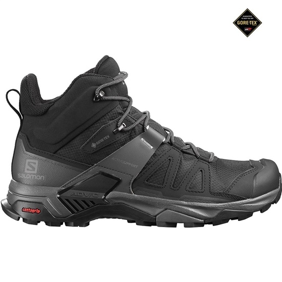 Salomon X Ultra 4 Mid Gore-tex Men's Running Shoes Black | EYJF67518