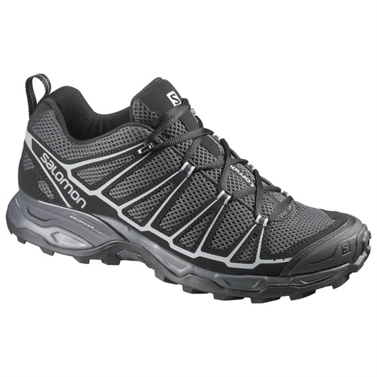 Salomon X Ultra Prime Men's Hiking Shoes Grey / Black | QHIE41795