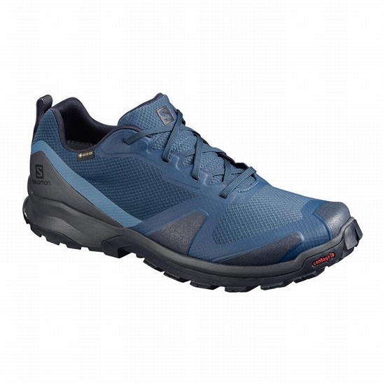 Salomon Xa Collider Gtx Men's Hiking Shoes Navy / Black | SQFB40792