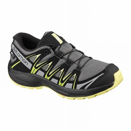 Salomon Xa Pro 3d Climasalomon Waterproof Kids' Trail Running Shoes Black | SFDC19328