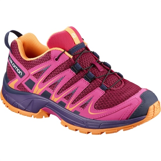 Salomon Xa Pro 3d J Kids' Trail Running Shoes Burgundy Pink | FIER38452