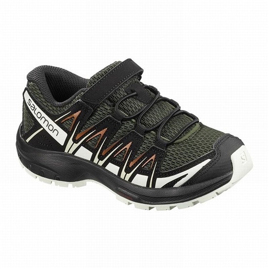 Salomon Xa Pro 3d K Kids' Trail Running Shoes Deep Green / Black | ZTMB36814