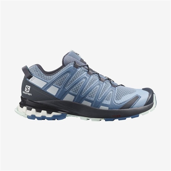 Salomon Xa Pro 3d V8 Women's Hiking Shoes Blue | KRHO95047
