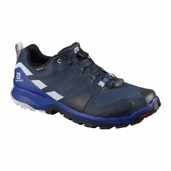 Salomon Xa Rogg Gtx Men's Hiking Shoes Navy / Black | ALWT32064