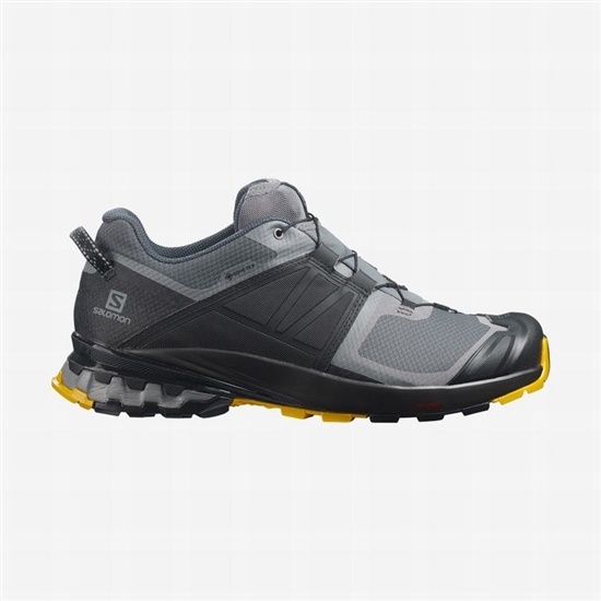 Salomon Xa Wild Gore-tex Men's Trail Running Shoes Black | GWNO31075
